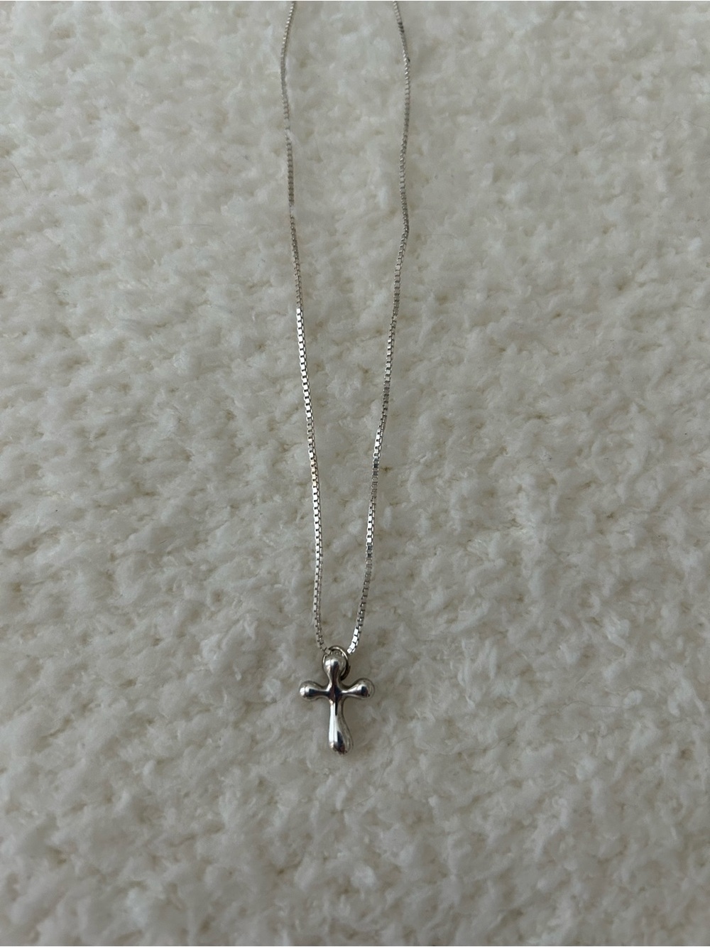 Tiffany & Co Elsa Perreti Cross Pendant